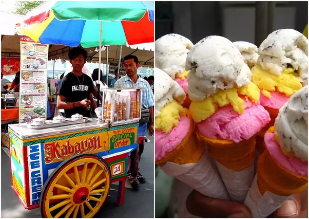 What is a dirty ice cream?