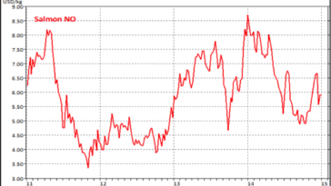 What is a good price for salmon?