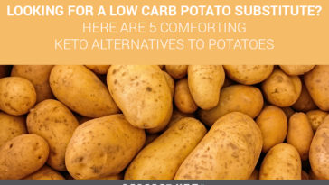 What is a low carb substitute for potatoes?