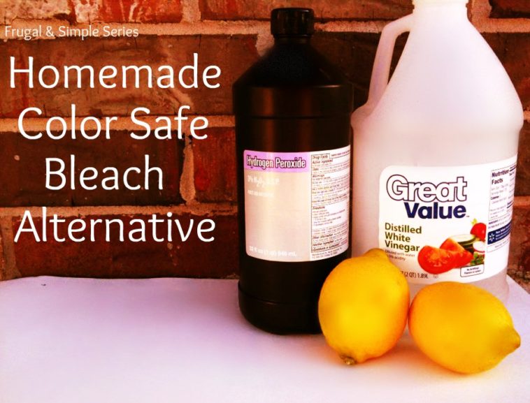 What is a natural substitute for bleach?