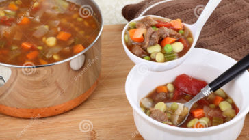 What is a serving size of soup?