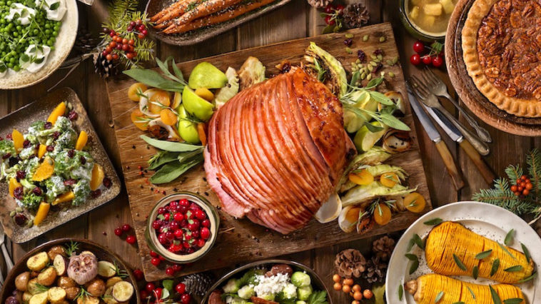 What is a traditional American Christmas dinner?