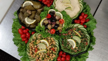 What is an attractive platter made of?