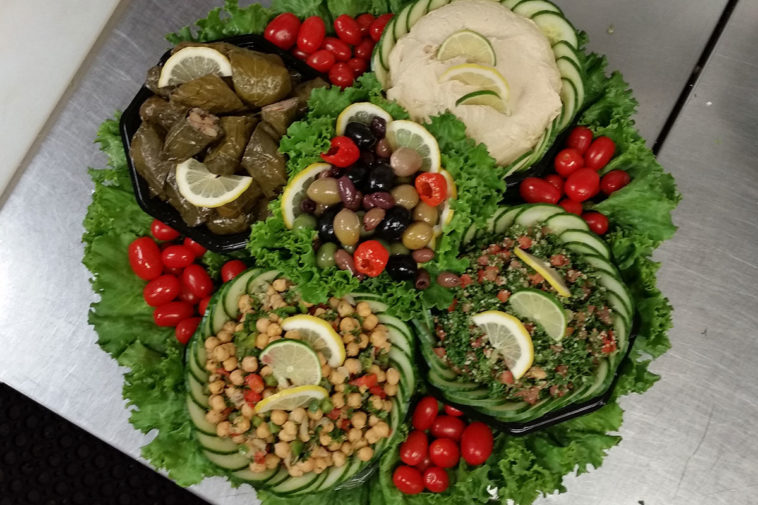 What is an attractive platter made of?