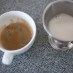 What is an espresso with milk called?