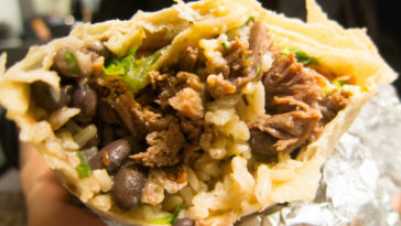 What is barbacoa Mucho Burrito?
