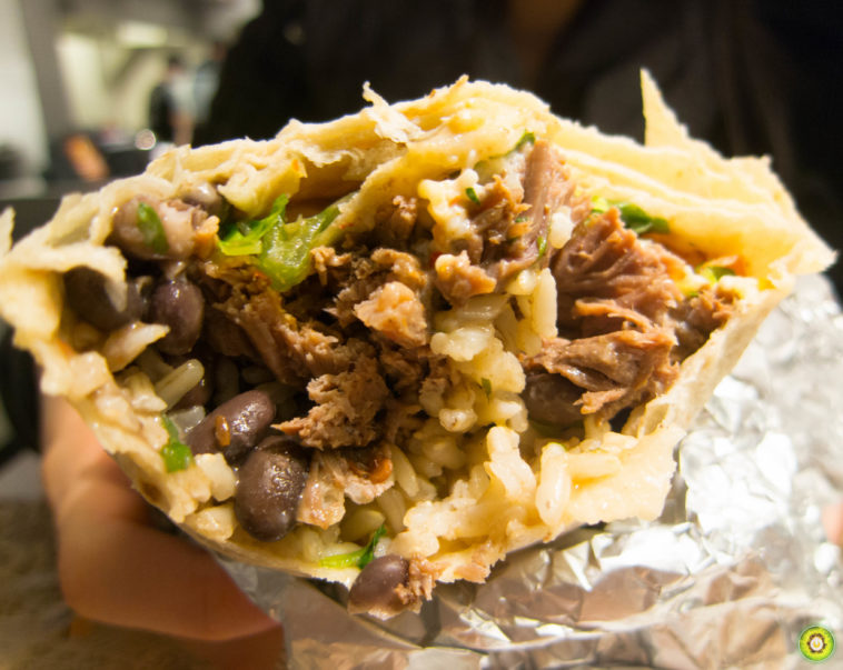 What is barbacoa Mucho Burrito?