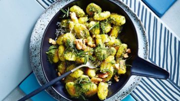 What is best with pesto?