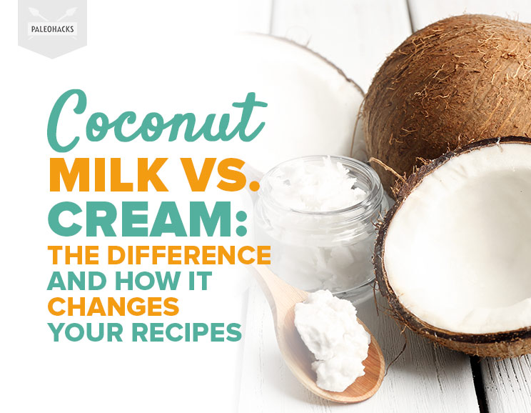 What is coconut cream vs milk?