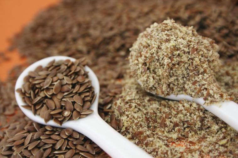 What is flaxseed meal used for?
