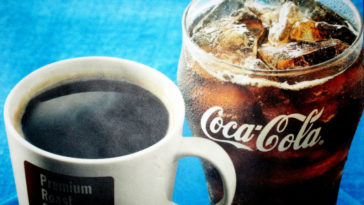 What is healthier coffee or soda?