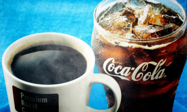What is healthier coffee or soda?