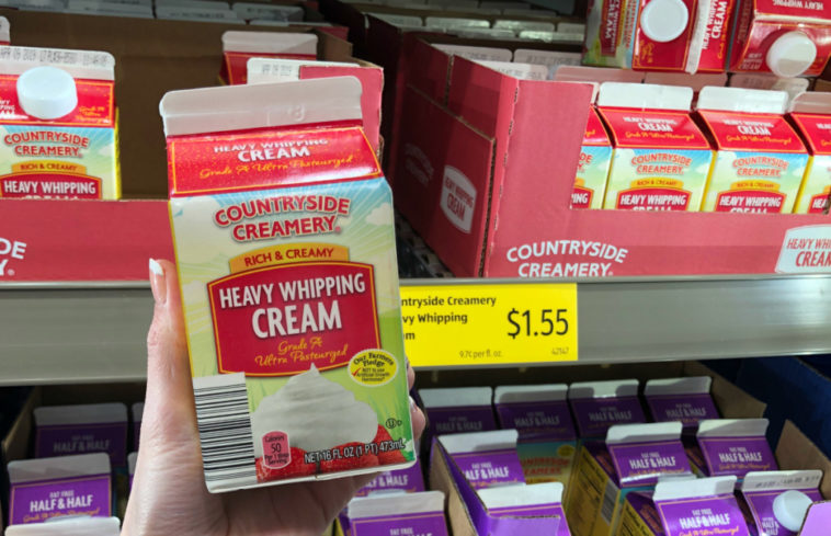 What is heavy cream Aldi?