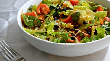 What is in a Fiesta Taco Salad?