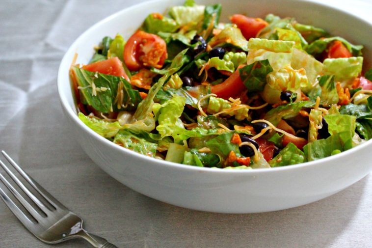 What is in a Fiesta Taco Salad?