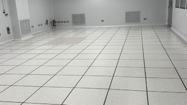 What is meant by a false floor?