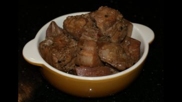 What is pork adobo in English?