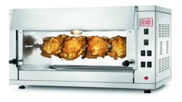 What is rotisserie mode oven?