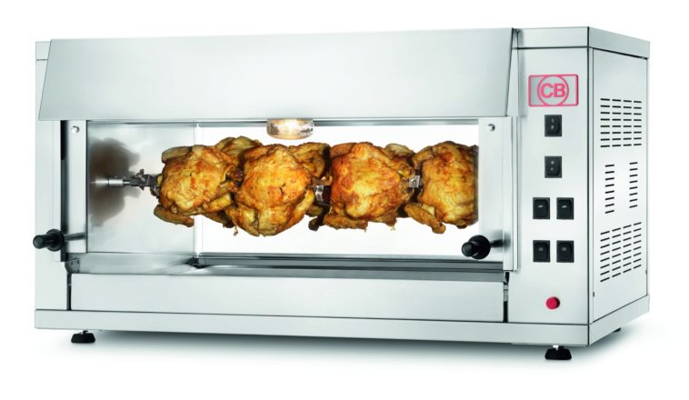 What is rotisserie mode oven?