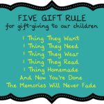 What is the 3 gift rule?