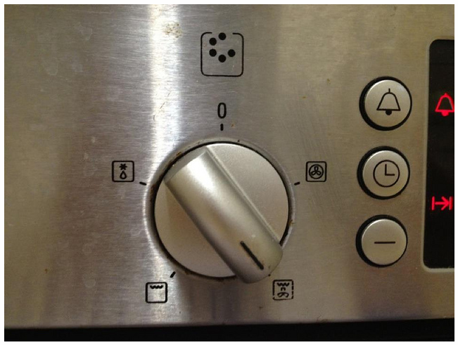 What is the bake sign on an oven?
