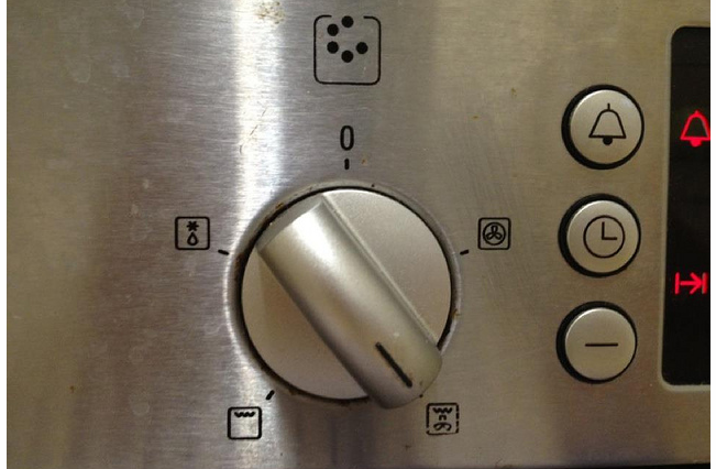 What is the bake sign on an oven?