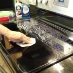 What is the best cleaner for a black stove top?