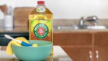 What is the best cleaner for wooden kitchen cabinets?
