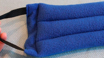 What is the best filling for microwave heating pads?