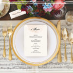What is the best menu for a wedding?