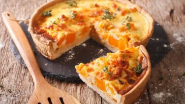 What is the best temperature to serve quiche?