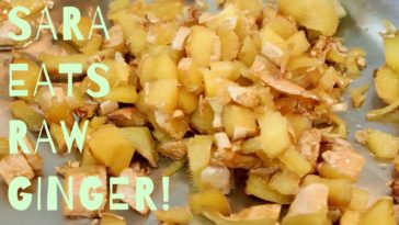 What is the best way to eat raw ginger?
