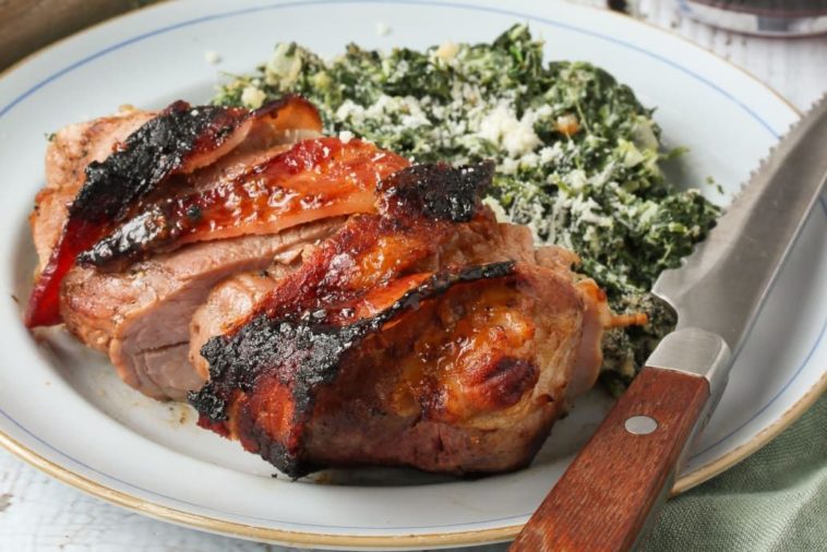 What is the best way to reheat a pork roast?