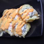 What is the black sauce on sushi?