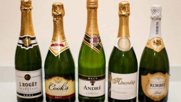 What is the cheapest bottle of Champagne?