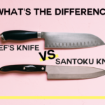 What is the difference between a chef's knife and a Santoku knife?