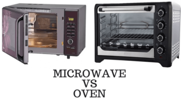 What is the difference between microwave and convection?