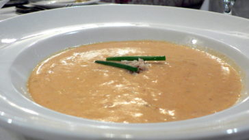 What is the difference between she crab soup and crab bisque?
