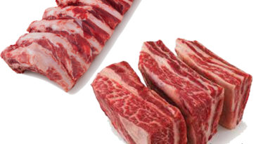 What is the difference between short ribs and beef ribs?