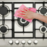 What is the easiest gas hob to clean?