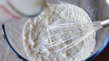 What is the flour batter method?
