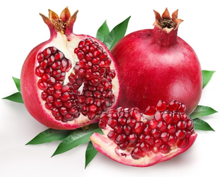 What is the healthiest part of a pomegranate?