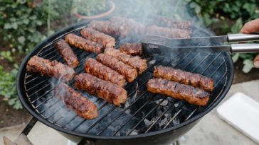What is the healthiest way to cook sausages?