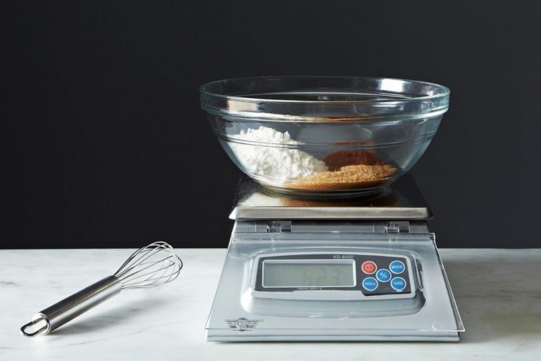 What is the importance of weighing scale in baking?