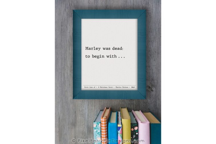 What is the last line of A Christmas Carol?