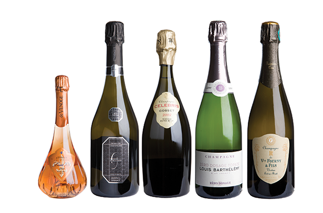 What is the least dry Champagne?