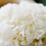 What is the least sticky rice?