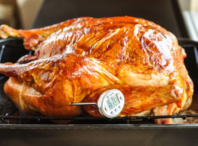 What is the lowest safe temperature to cook a turkey?