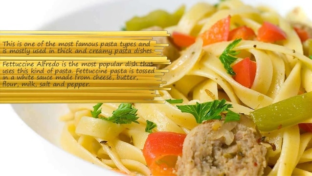 What is the most famous type of pasta?