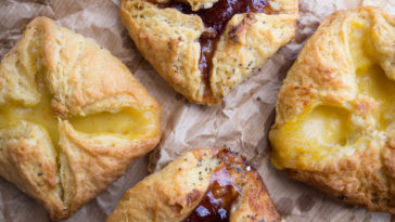 What is the most popular Danish pastry?